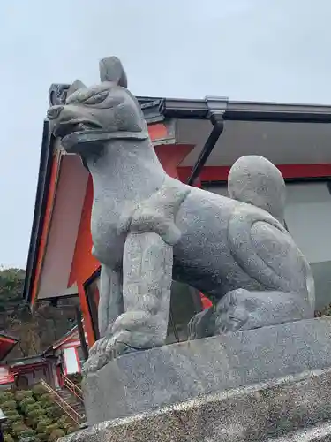 福徳稲荷神社の狛犬