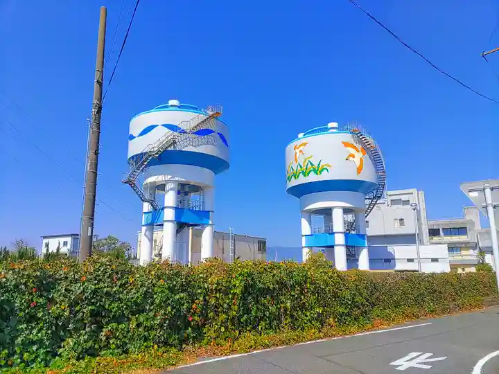 五明神明社の周辺