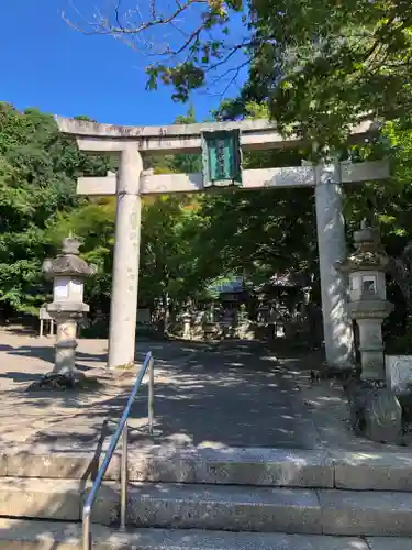 朝日山神社の鳥居