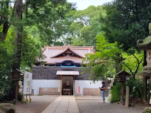 代々木八幡宮の本殿・本堂