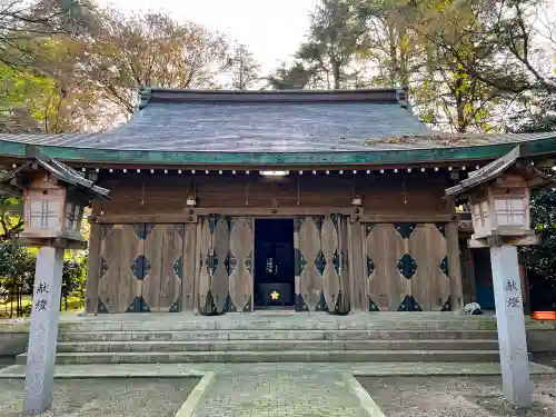 高岡市護国神社の本殿・本堂