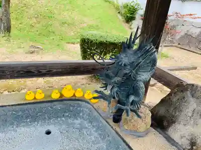 最明寺の手水舎