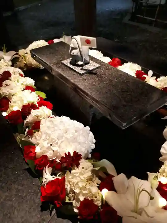 新琴似神社の手水舎