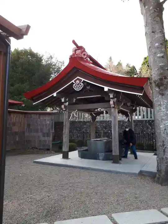 金蛇水神社の手水舎