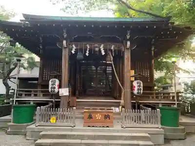 櫻木神社の本殿・本堂