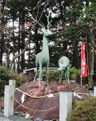 八木神社の狛犬