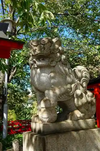 六孫王神社の狛犬