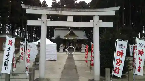 鹿嶋三嶋神社の鳥居