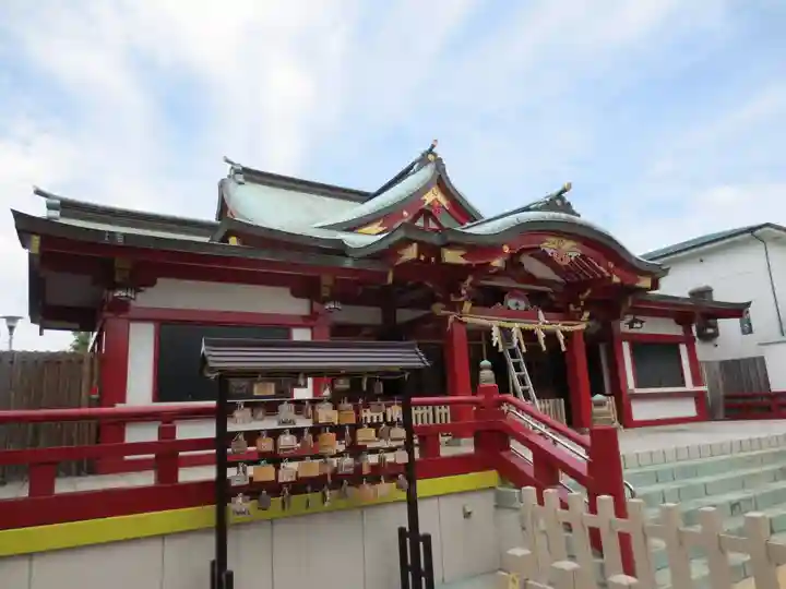 潮田神社の本殿・本堂