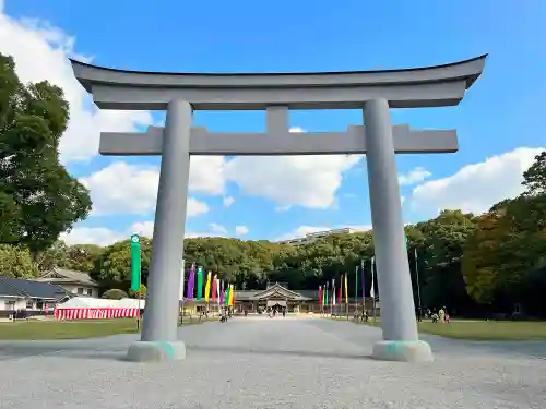 福岡縣護國神社の鳥居