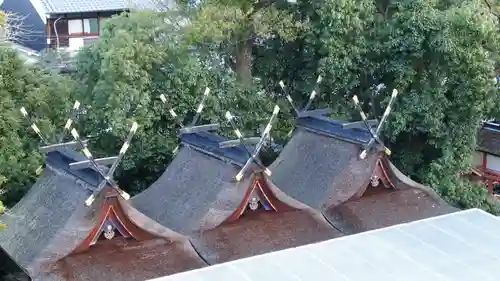 率川神社（大神神社摂社）の本殿・本堂