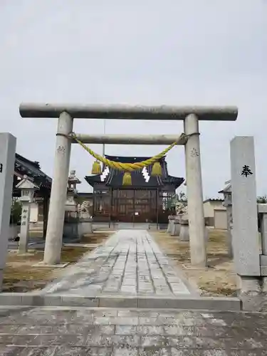 土合神社の鳥居