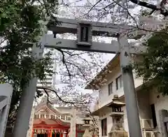 玉造稲荷神社の鳥居