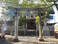 大川町氷川神社の鳥居