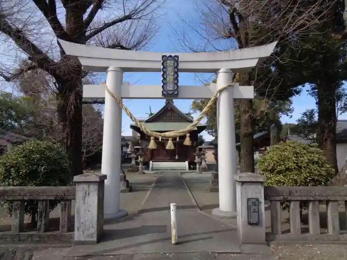 内田松尾神社の鳥居