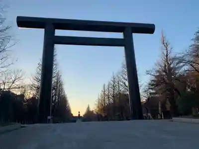 靖國神社の鳥居