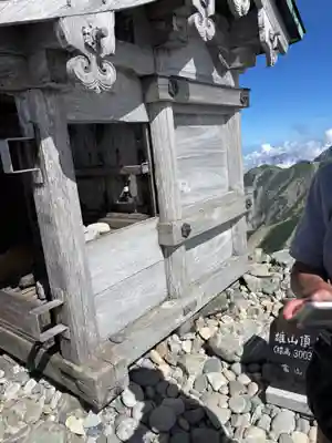 雄山神社峰本社の本殿・本堂