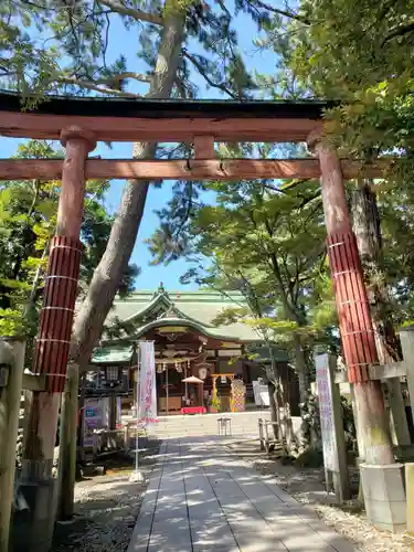 菟橋神社の鳥居