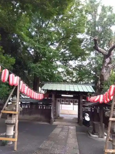 馬込八幡神社の山門