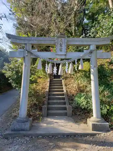 大鷲神社の鳥居