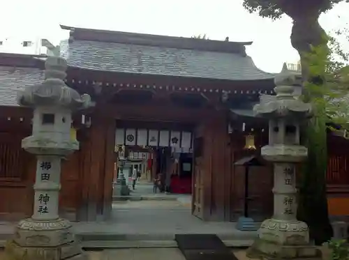 櫛田神社の山門