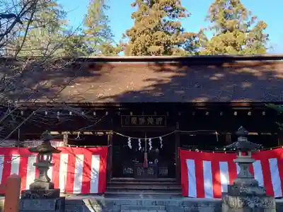 大井俣窪八幡神社の本殿・本堂