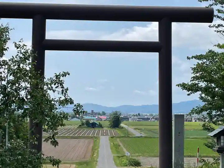 剣淵神社の鳥居