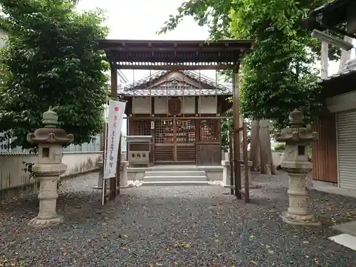 石仏神明社の本殿・本堂