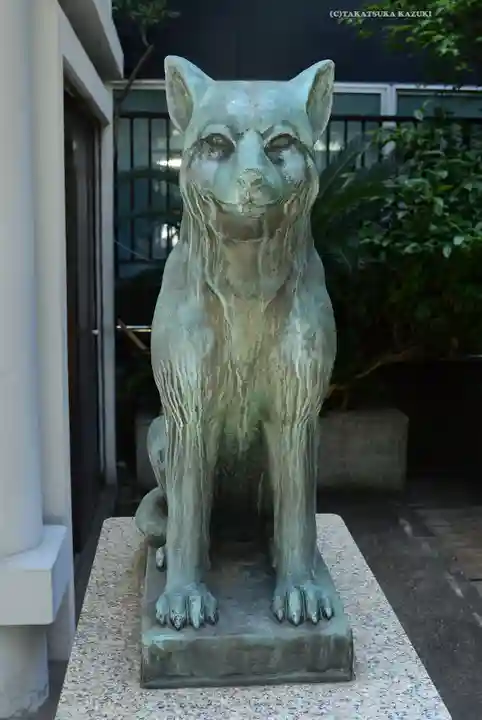 宮益御嶽神社の狛犬
