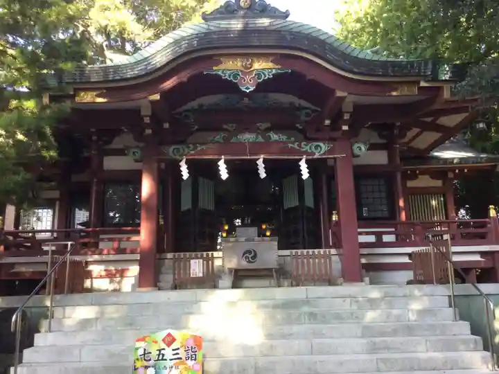 葛西神社の本殿・本堂