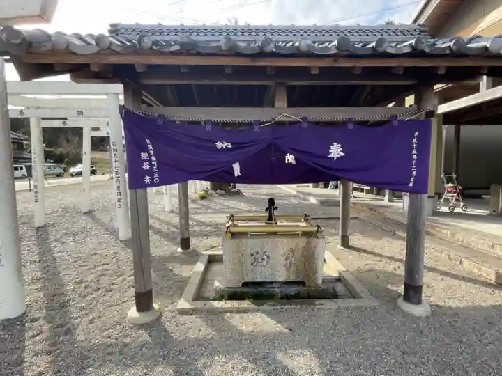 幸神社の手水舎