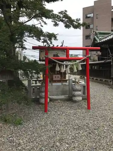 前橋神明宮の鳥居