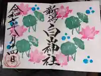 白山神社の御朱印