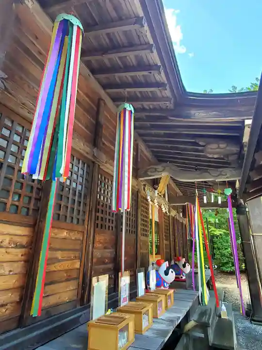滑川神社 - 仕事と子どもの守り神(福島県)