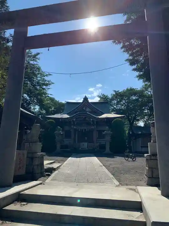 熊野神社の鳥居
