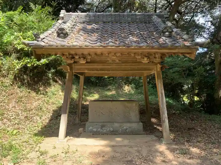 戸田神社の手水舎