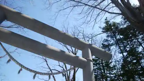 神居神社の鳥居