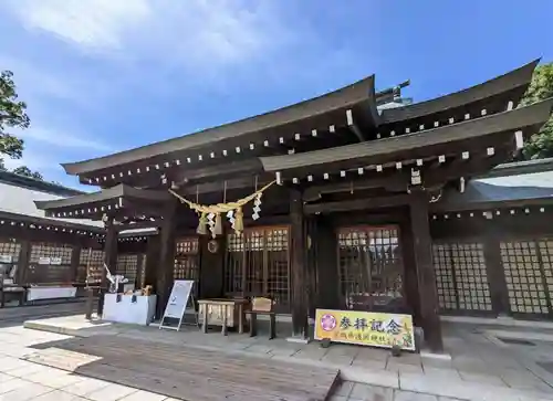 茨城縣護國神社の本殿・本堂