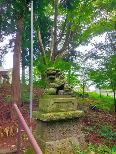 八幡神社の狛犬