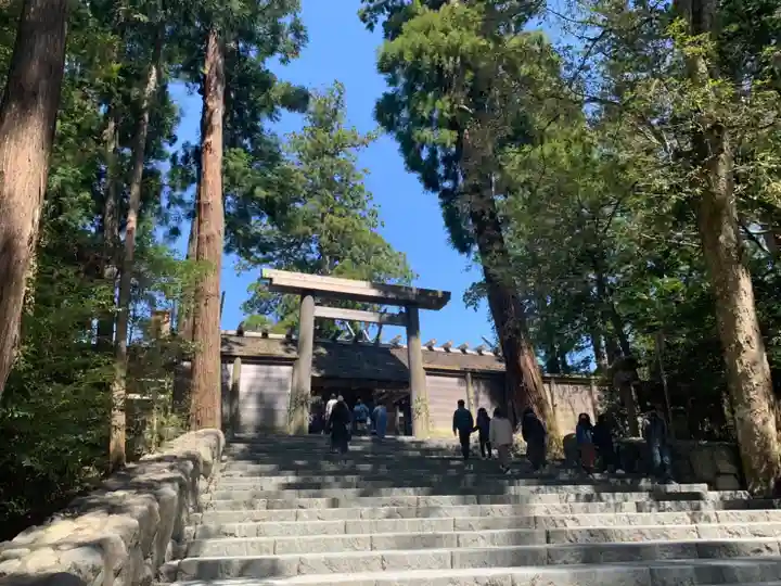 伊勢神宮内宮(皇大神宮)の鳥居