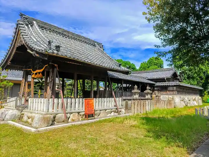 神明社(池部)の本殿・本堂