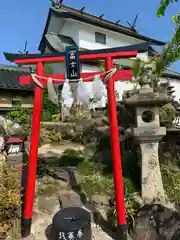 富士浅間宮の鳥居