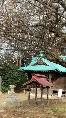 酒門神社の手水舎