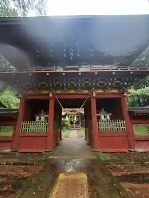 那須神社の山門・神門