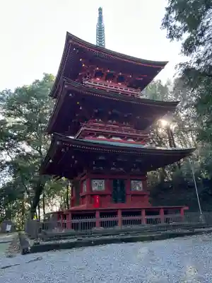 岩舟山高勝寺の塔