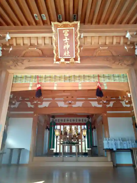 飯塚冨士神社の本殿・本堂