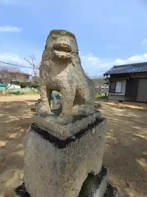 梶返天満宮の狛犬