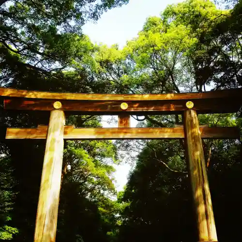 明治神宮の鳥居