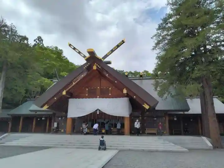 北海道神宮の本殿・本堂