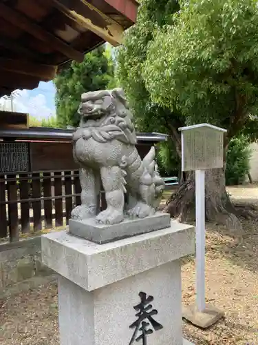 珠城神社の狛犬